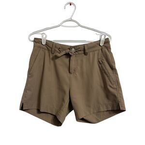 Magellan Outdoor Women’s Size Small Khaki Dark Cream Shorts Lightweight Comfort
